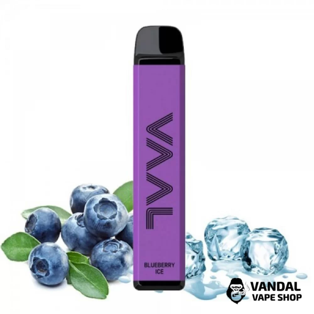 Одноразовий Pod Joyetech VAAL 1800M 900 мАг 5% на 1800 затяжок зі смаком чорниці і льоду Одноразовий Pod Joyetech VAAL 1800M 900 мАг 5% на 1800 затяжок зі смаком чорниці і льоду