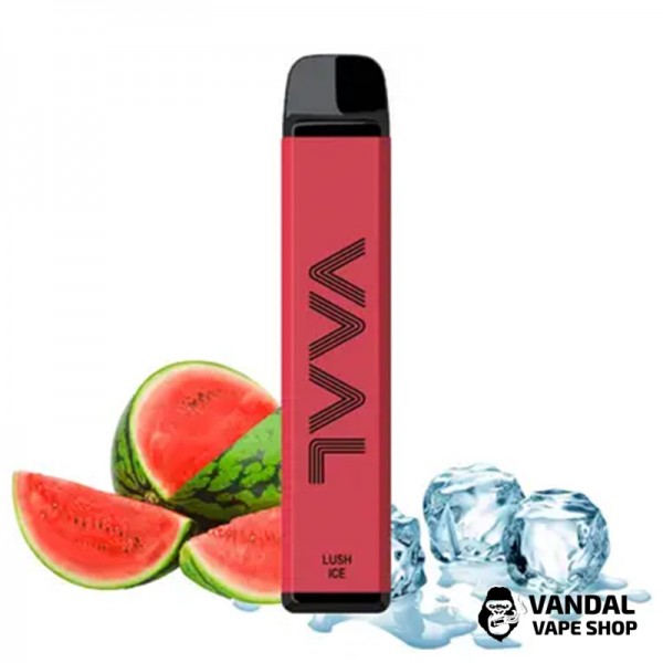 Одноразовий Pod Joyetech VAAL 1800M 900 мАг 5% на 1800 затяжок зі смаком кавуна і льоду