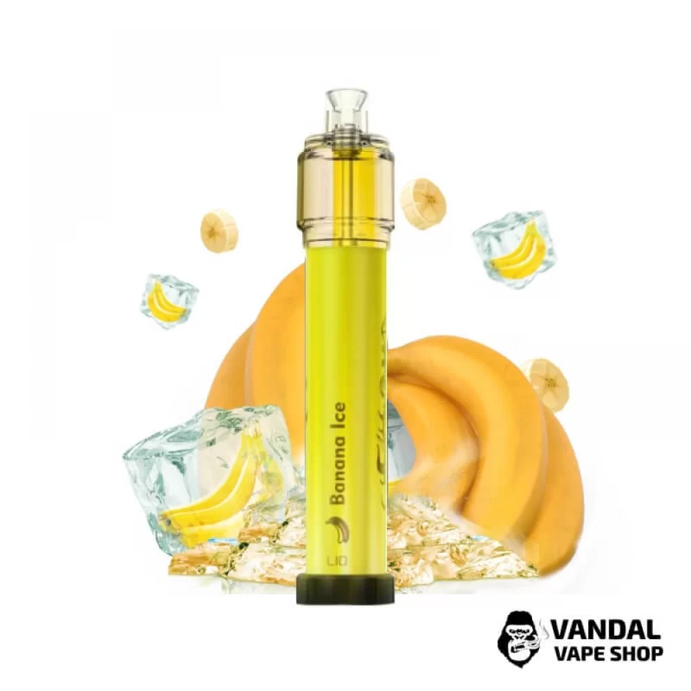 LIO Bee Lit Disposable Pod Kit 1300mAh Banana Ice 5% Одноразовая Pod система на 2500 затяжек со вкусом банана с холодком LIO Bee Lit Disposable Pod Kit 1300mAh Banana Ice 5% Одноразовая Pod система на 2500 затяжек со вкусом банана с холодком