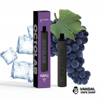 Octolab 850 mAh 1600 puffs Disposable Pod Kit - Grape Ice