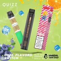 Quizz NICPEN 1800 2 в 1 Blue Razz Ice - Orange Soda Ice 50 мг 900 мАч