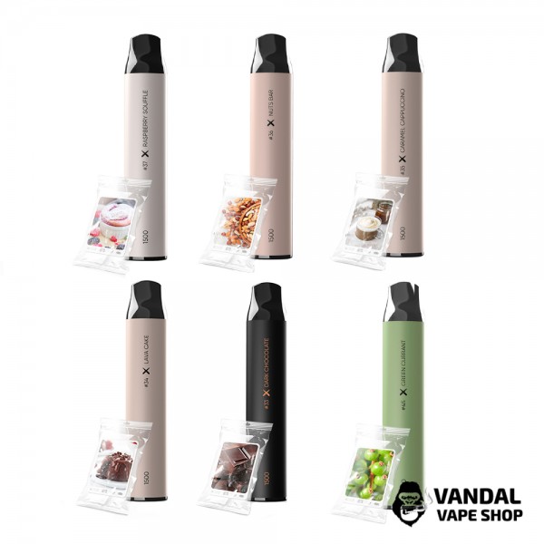  Одноразовый Pod SAB 1500 Disposable Pod 850 мАг 5% на 1500 затяжек