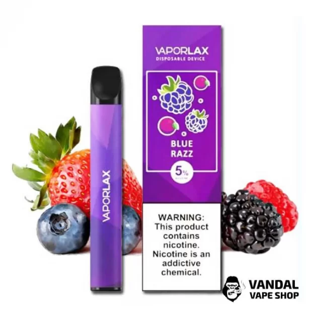 Одноразовая POD-система Vaporlax на 800 затяжек со вкусом лесных ягод