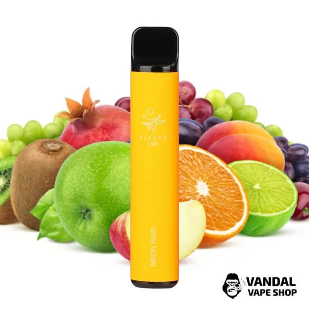 Одноразовый Pod Elf Bar 1500 Disposable Device 850mAh 5% на 1500 затяжек со вкусом микса фруктов