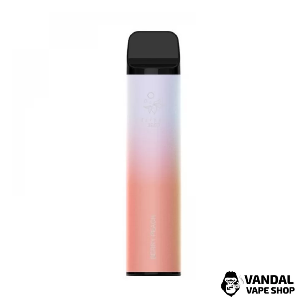 Одноразовый перезаряжаемый Pod Elf Bar 650 мАч на 3600 затяжек со вкусом ягод с персиком Одноразовый перезаряжаемый Pod Elf Bar 650 мАч на 3600 затяжек со вкусом ягод с персиком