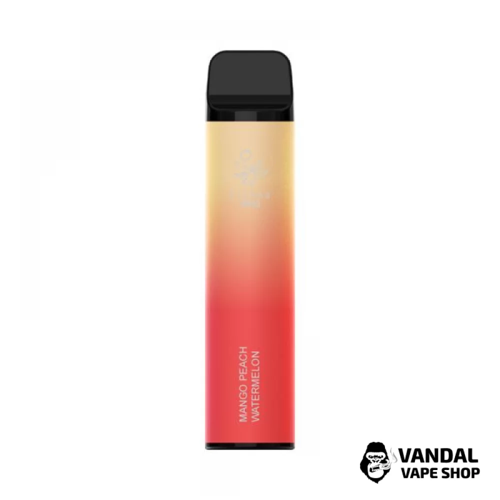 Одноразовий перезаряджуваний Pod Elf Bar 650 мАг на 3600 затяжок зі смаком манго, персика і кавуна Одноразовий перезаряджуваний Pod Elf Bar 650 мАг на 3600 затяжок зі смаком манго, персика і кавуна