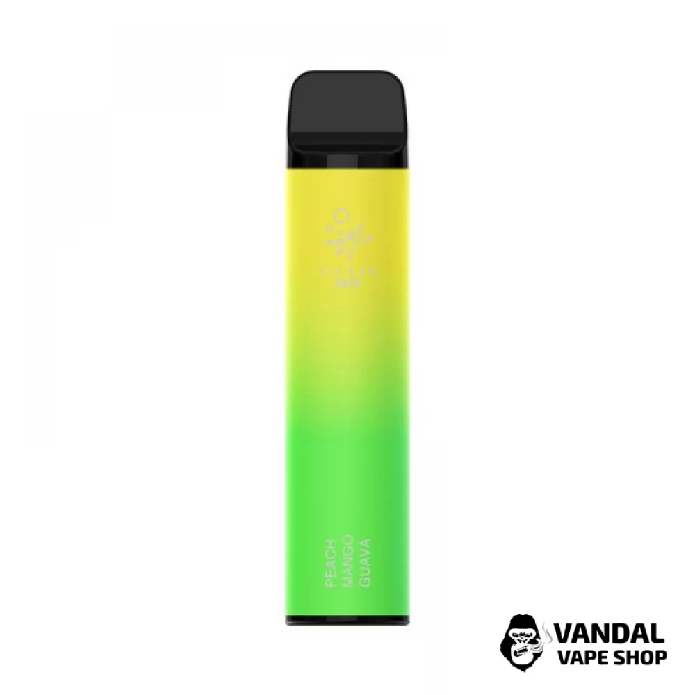 Одноразовый перезаряжаемый Pod Elf Bar 650 мАч на 3600 затяжек со вкусом персика, манго и гуавы Одноразовый перезаряжаемый Pod Elf Bar 650 мАч на 3600 затяжек со вкусом персика, манго и гуавы
