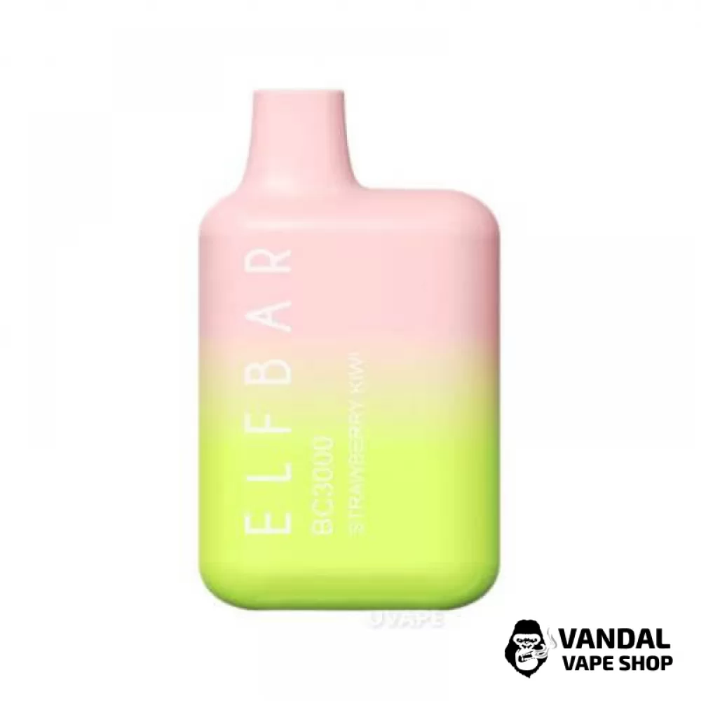 Одноразовый Pod Elf Bar BC3000 Disposable Device 650mAh 5% на 3000 затяжек со вкусом клубники и киви