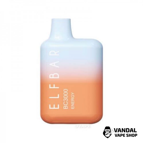 Одноразовий Pod Elf Bar BC3000 Disposable Device 650mAh 5% на 3000 затяжок зі смаком енергетика