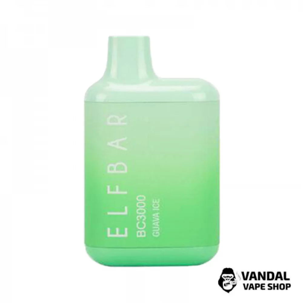 Одноразовый Pod Elf Bar BC3000 Disposable Device 650mAh 5% на 3000 затяжек со вкусом гуавы со льдом Одноразовый Pod Elf Bar BC3000 Disposable Device 650mAh 5% на 3000 затяжек со вкусом гуавы со льдом