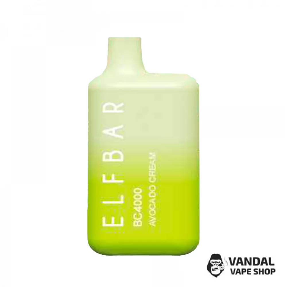 Одноразовий Pod Elf Bar BC4000 Disposable Device 650mAh 5% на 4000 затяжок зі смаком крему з авокадо Одноразовий Pod Elf Bar BC4000 Disposable Device 650mAh 5% на 4000 затяжок зі смаком крему з авокадо