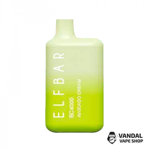 Одноразовый Pod Elf Bar BC4000 Disposable Device 650mAh 5% на 4000 затяжек со вкусом крема из авокадо