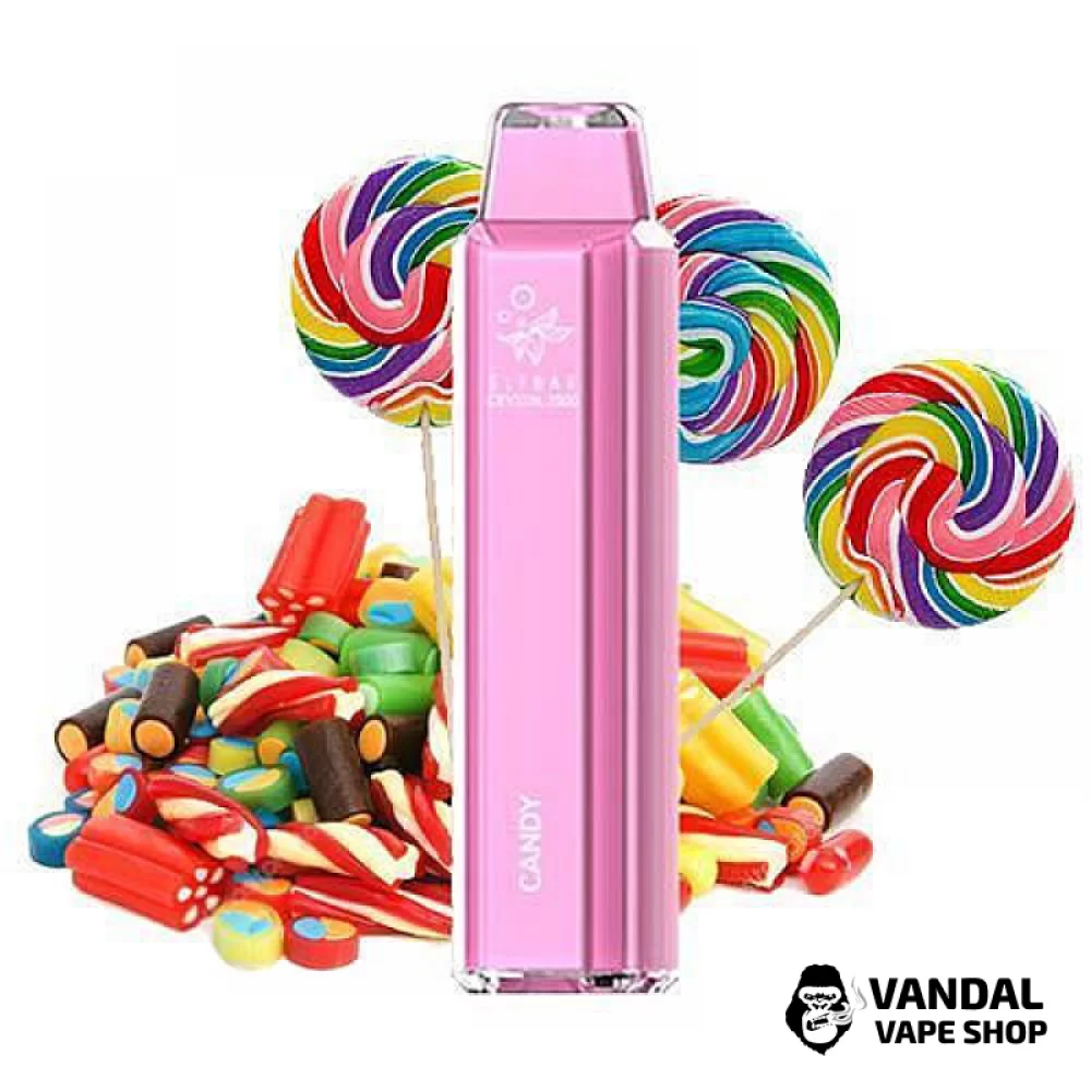 Одноразовый Pod Elf Bar Crystal 2500 на 2500 затяжек со вкусом конфет Одноразовый Pod Elf Bar Crystal 2500 на 2500 затяжек со вкусом конфет