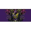 Одноразовый Pod Elf Bar Lux 1500 Disposable Device Grape 850mAh 50 мг на 1500 затяжек со вкусом винограда