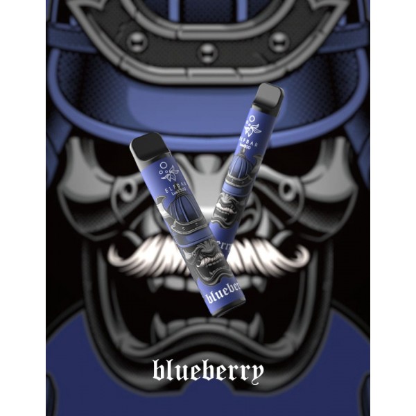 Одноразовый Pod Elf Bar Lux 1500 Disposable Device Blueberry 850mAh 50 мг на 1500 Затяжек со вкусом черники