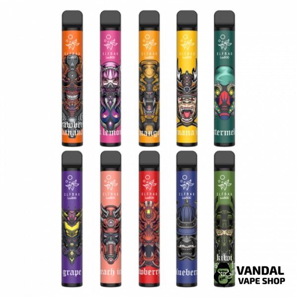 Одноразовый Pod Elf Bar Lux 800 Disposable Device 550mAh 5% на 800 затяжек