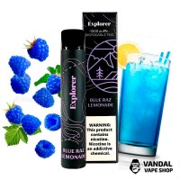 Explorer 1500 Disposable Device 850mAh - Blue Razz Lemonade