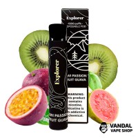Explorer 1500 Disposable Device 850mAh - Kiwi Passionfruit Guava