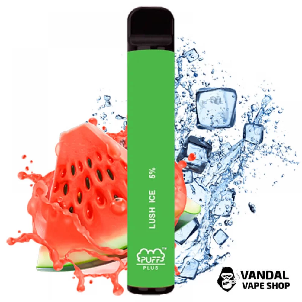 Одноразова Pod система Puff XXL Disposable Kit 1200 mAh на 1600 затяжок зі смаком кавуна з льодом Одноразова Pod система Puff XXL Disposable Kit 1200 mAh на 1600 затяжок зі смаком кавуна з льодом