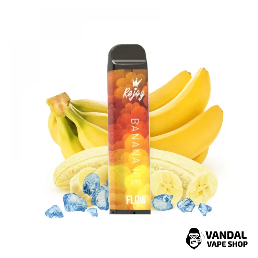 Одноразова Pod-система Rejoy Flow 1700 Disposable Pod 850 mAh зі смаком банану з холодком 