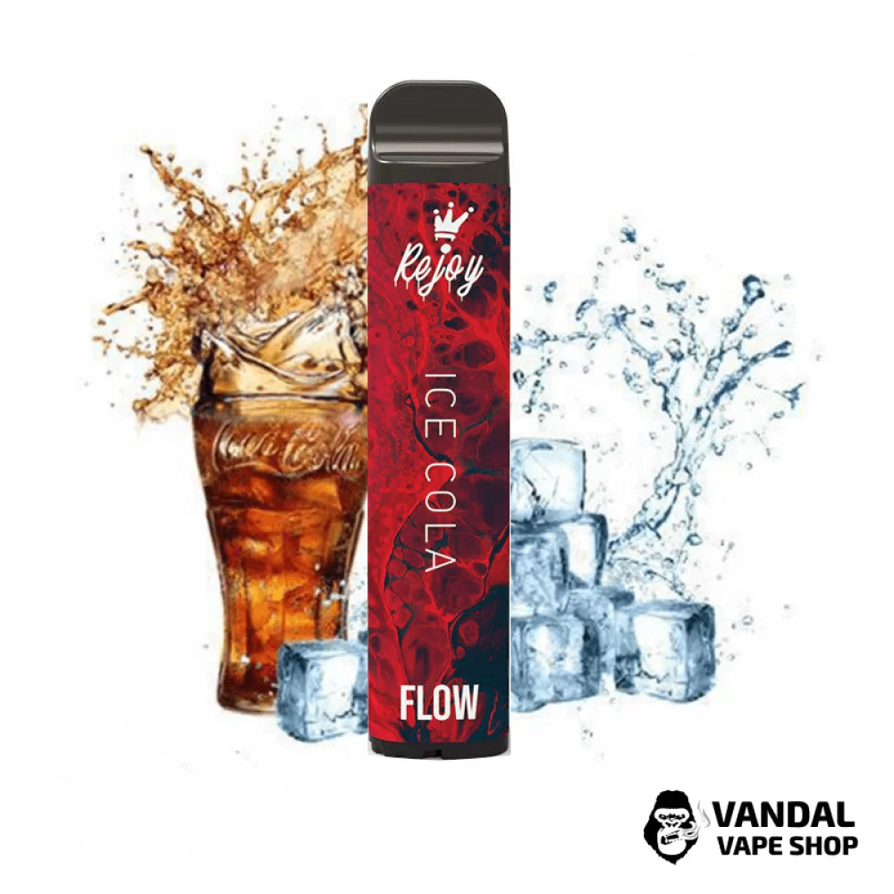 Одноразова Pod-система Rejoy Flow 1700 Disposable Pod 850 mAh зі смаком кока-коли Одноразова Pod-система Rejoy Flow 1700 Disposable Pod 850 mAh зі смаком кока-коли