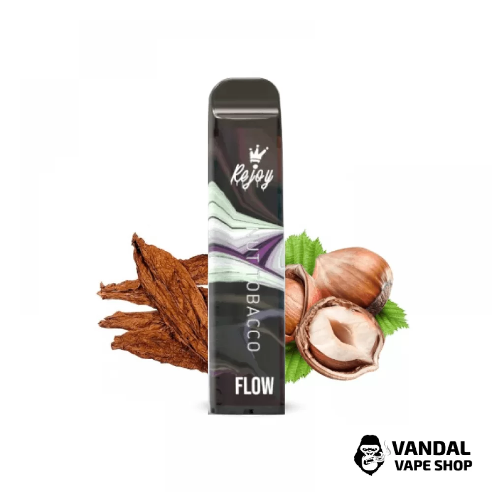 Одноразова Pod-система Rejoy Flow 1700 Disposable Pod 850 mAh зі смаком горіху і тютюну Одноразова Pod-система Rejoy Flow 1700 Disposable Pod 850 mAh зі смаком горіху і тютюну