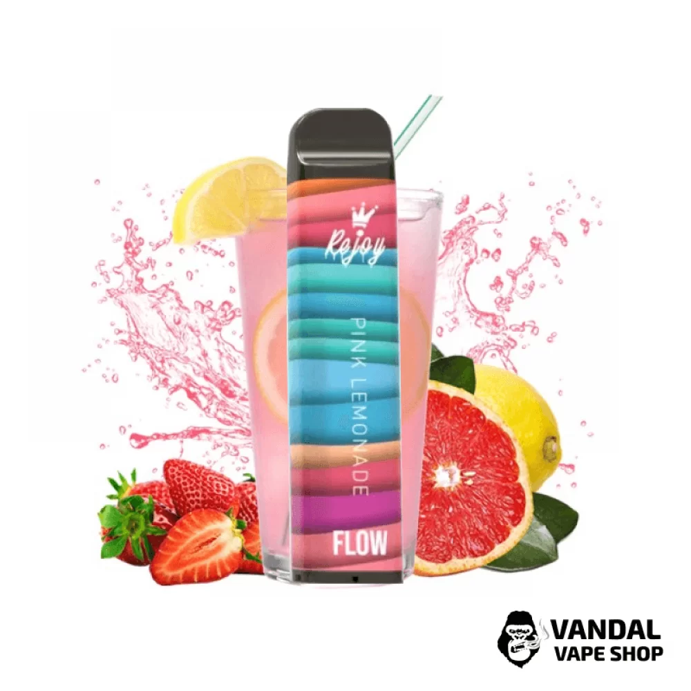Одноразовая Pod-система Rejoy Flow 1700 Disposable Pod 850 mAh со вкусом розового лимонада Одноразовая Pod-система Rejoy Flow 1700 Disposable Pod 850 mAh со вкусом розового лимонада