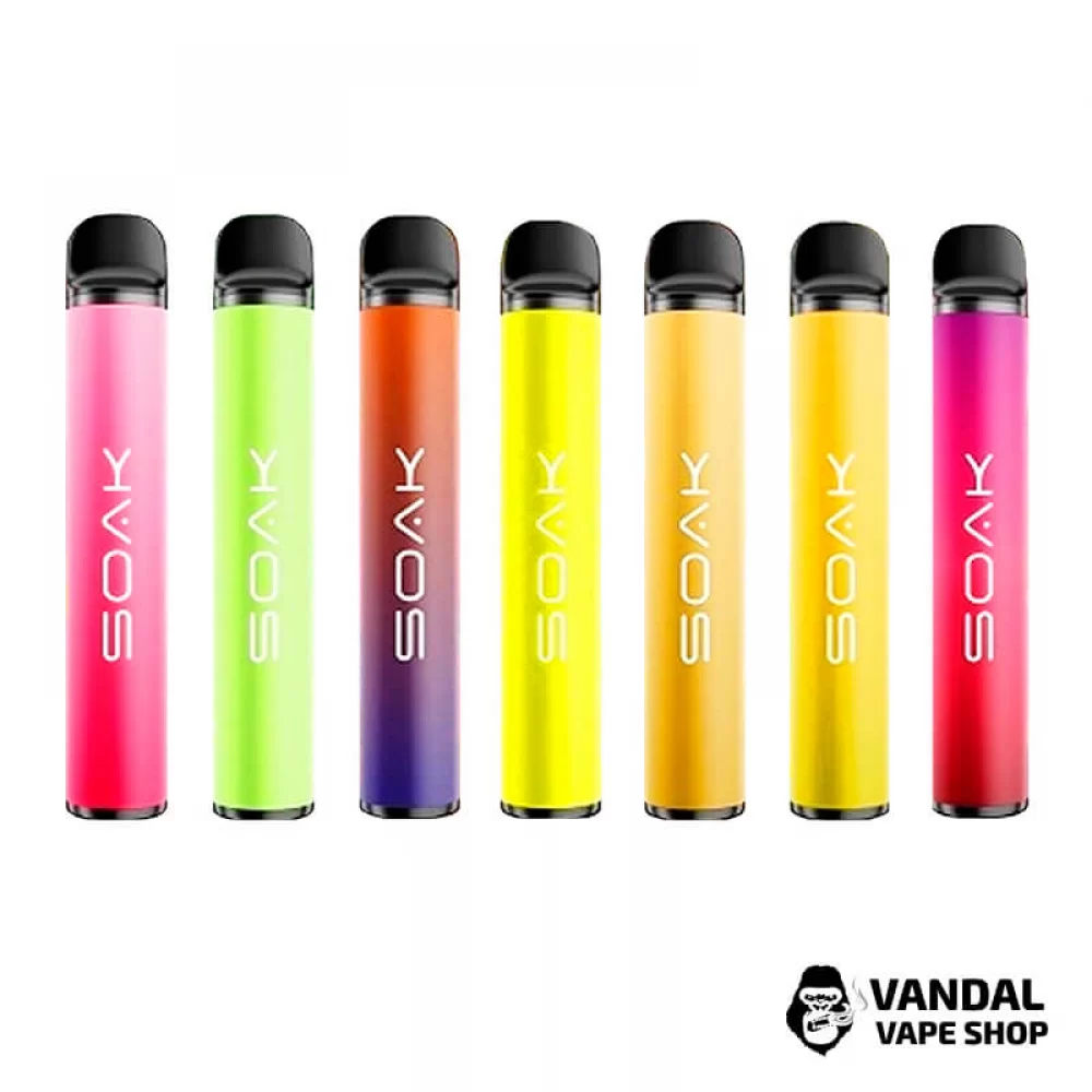 Одноразова Pod система Soak X 50 мг 850 мАг на 1500 затяжок Одноразова Pod система Soak X 50 мг 850 мАг на 1500 затяжок