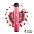 Одноразовая Pod система Soak X 50 мг 850 мАч на 1500 затяжек со вкусом йогурта с малиной