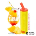 Одноразовый Pod Straw 3000 1300 мАч на 2000 затяжек со вкусом ананаса и апельсина