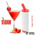 Одноразовый Pod Straw 3000 1300 мАч на 2000 затяжек со вкусом клубники со льдом