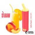 Одноразовый Pod Straw 3000 1300 мАч на 2000 затяжек со вкусом персика со льдом