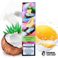ZeeZee Disposable Pod Kit 5% 850 mAh 1500 Puffs - Coconut Melon