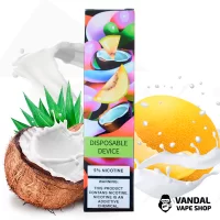 ZeeZee Disposable Pod Kit 5% 850 mAh 1500 Puffs - Coconut Melon