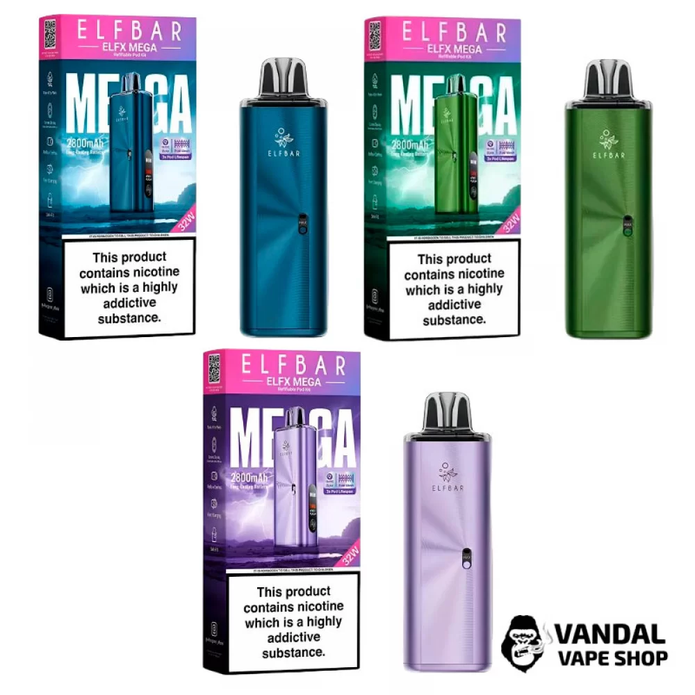 Оригинальная подсистема Elf Bar ELFX Mega