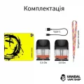 Оригинальный стартовый наборVaporesso Xros 3 Nano Kit Mistery Box Verison -Smirk в жёлтом цвете, дизайн "Smirk"