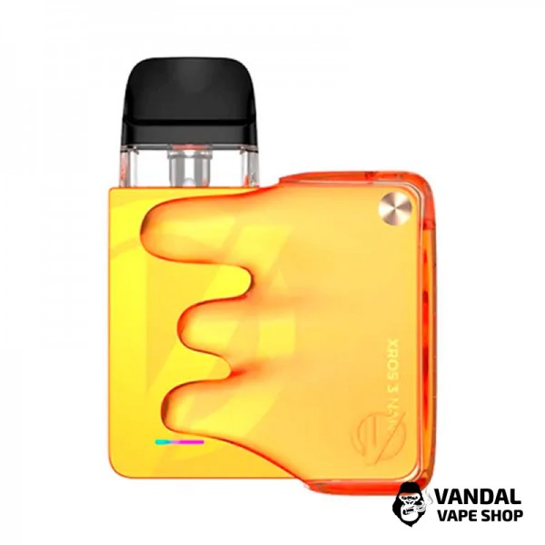 Оригінальний стартовий набір Vaporesso Xros 3 Nano Kit Mistery Box Verison - в оранжевому кольорі з накладкою