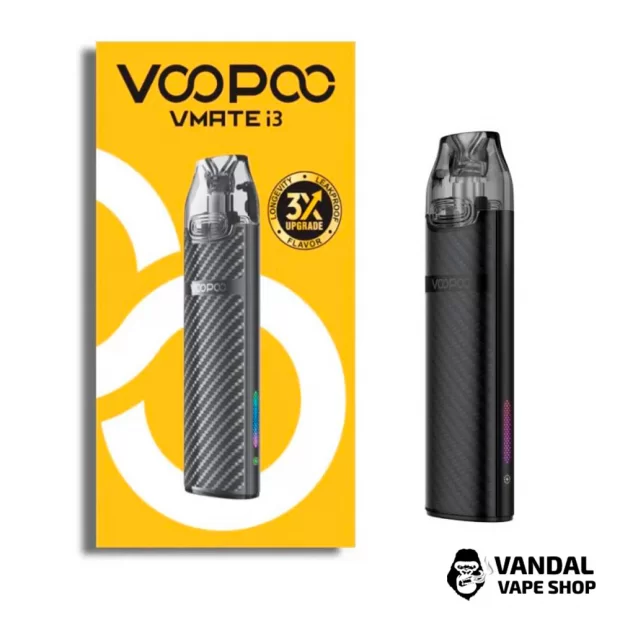 Pod-система Voopoo Vmate i3 в черном цвете