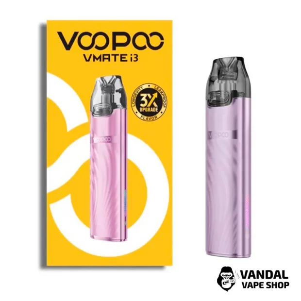 Pod-система Voopoo Vmate i3 в фиолетовом цвете