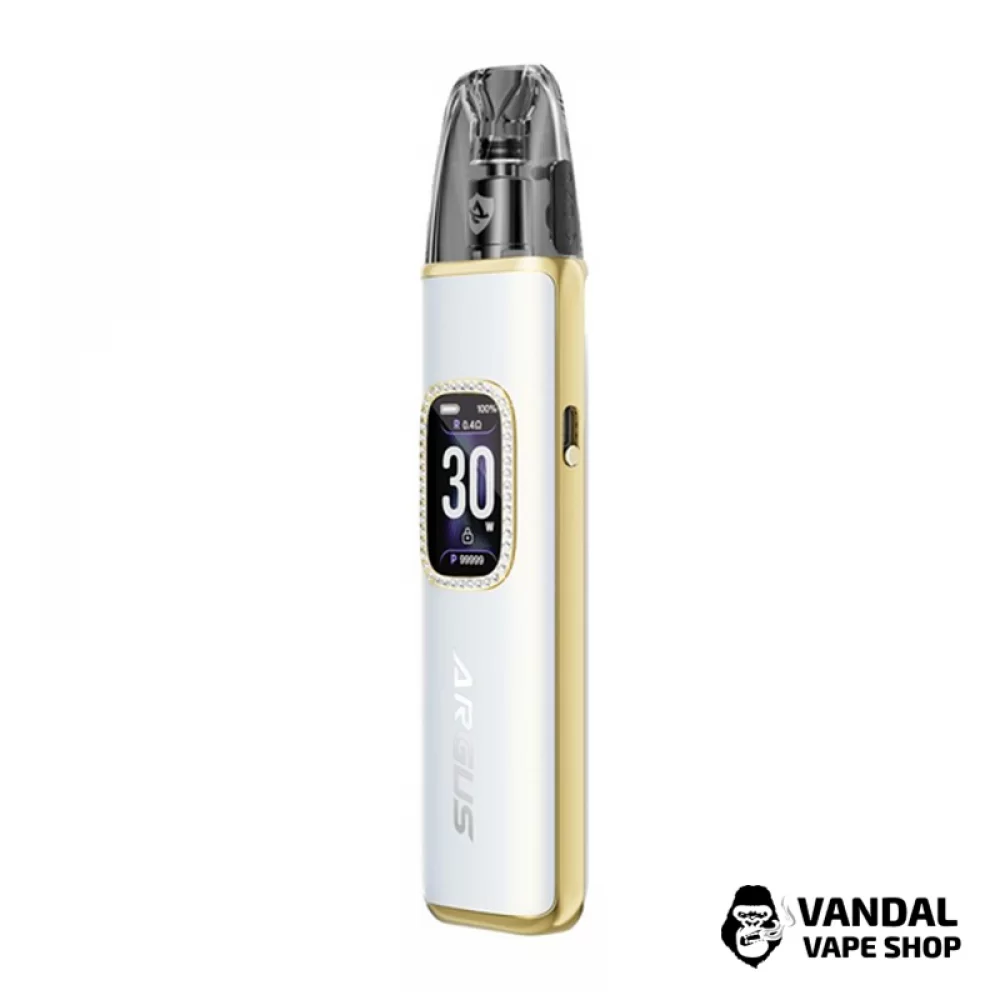 Pod-система VooPoo Argus G3 в біло-золотому кольорі
