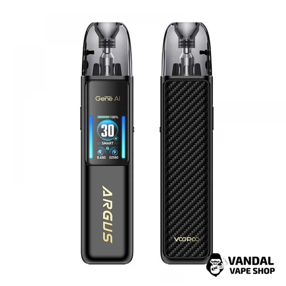 Pod-система VooPoo Argus G2 (Original) в кольорі чорний карбон
