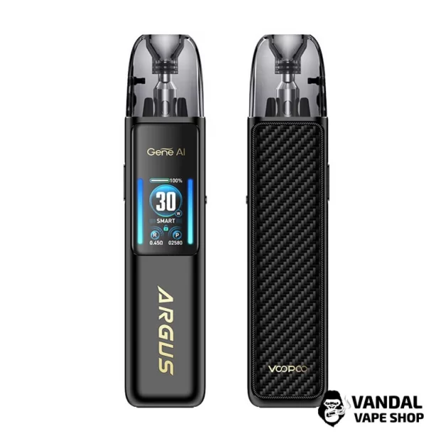 Pod-система VooPoo Argus G2 (Original) в цвете чёрный карбон