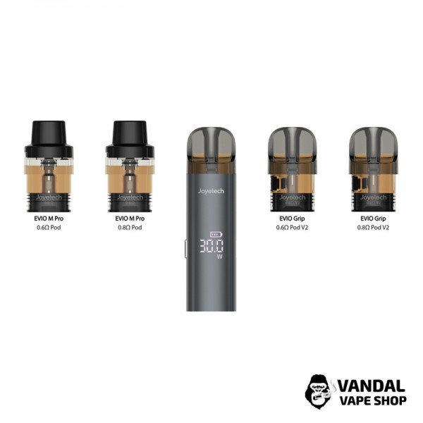 Оригінальна подсистема Joyetech Evio M Pro в кольорі чорний карбон