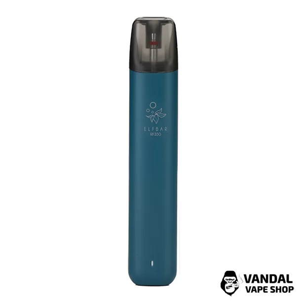 Многоразовый Elf Bar RF350 Pod Starter Kit 350mAh в темно-зеленом цвете