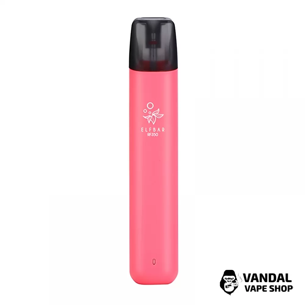 Багаторазовий Elf Bar RF350 Pod Starter Kit 350mAh в червоному кольорі Багаторазовий Elf Bar RF350 Pod Starter Kit 350mAh в червоному кольорі