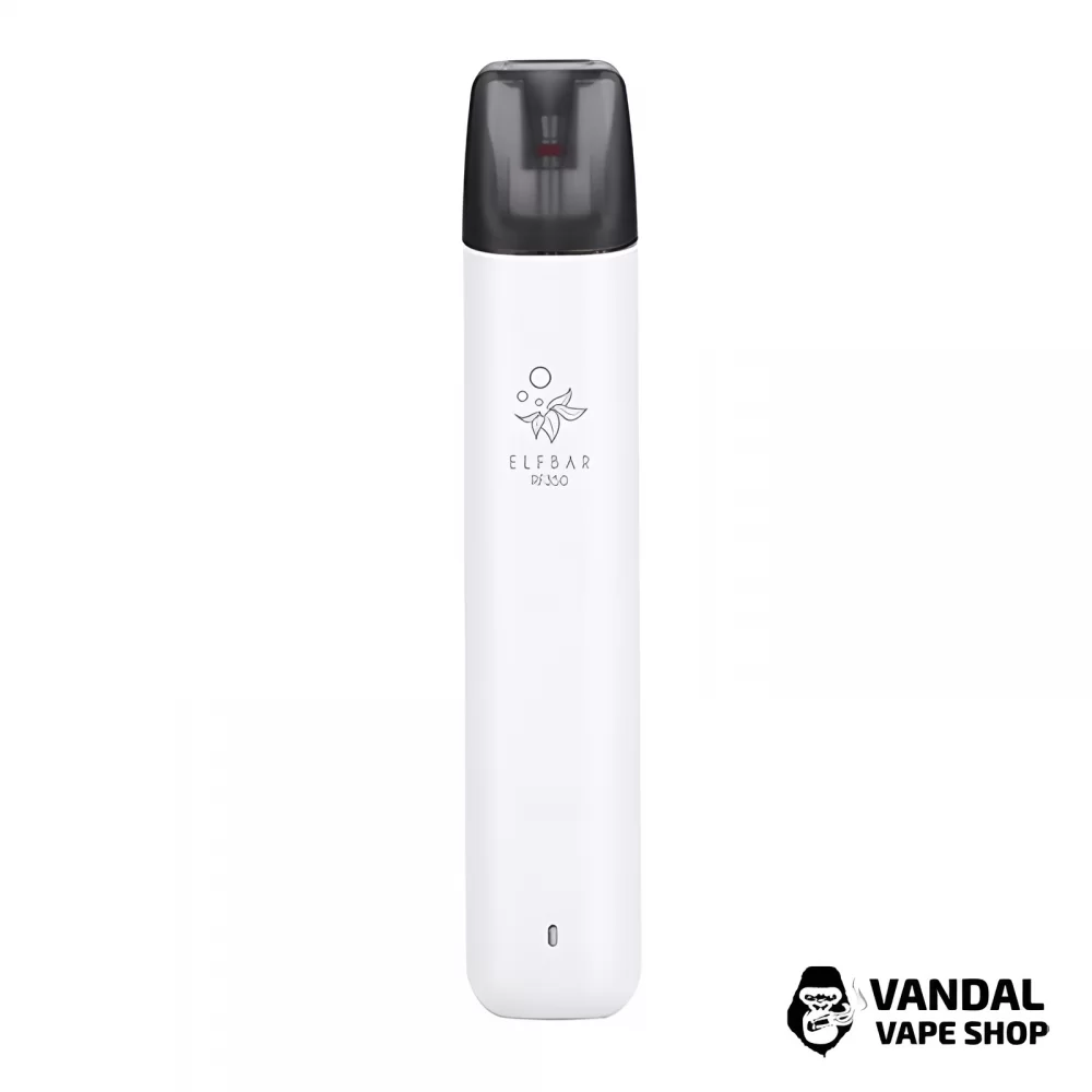 Многоразовый Elf Bar RF350 Pod Starter Kit 350mAh в белом цвете Многоразовый Elf Bar RF350 Pod Starter Kit 350mAh в белом цвете