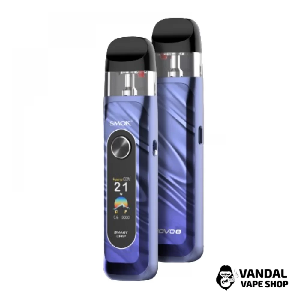 Оригинальная подсистема Smok Novo 6 в синем цвете