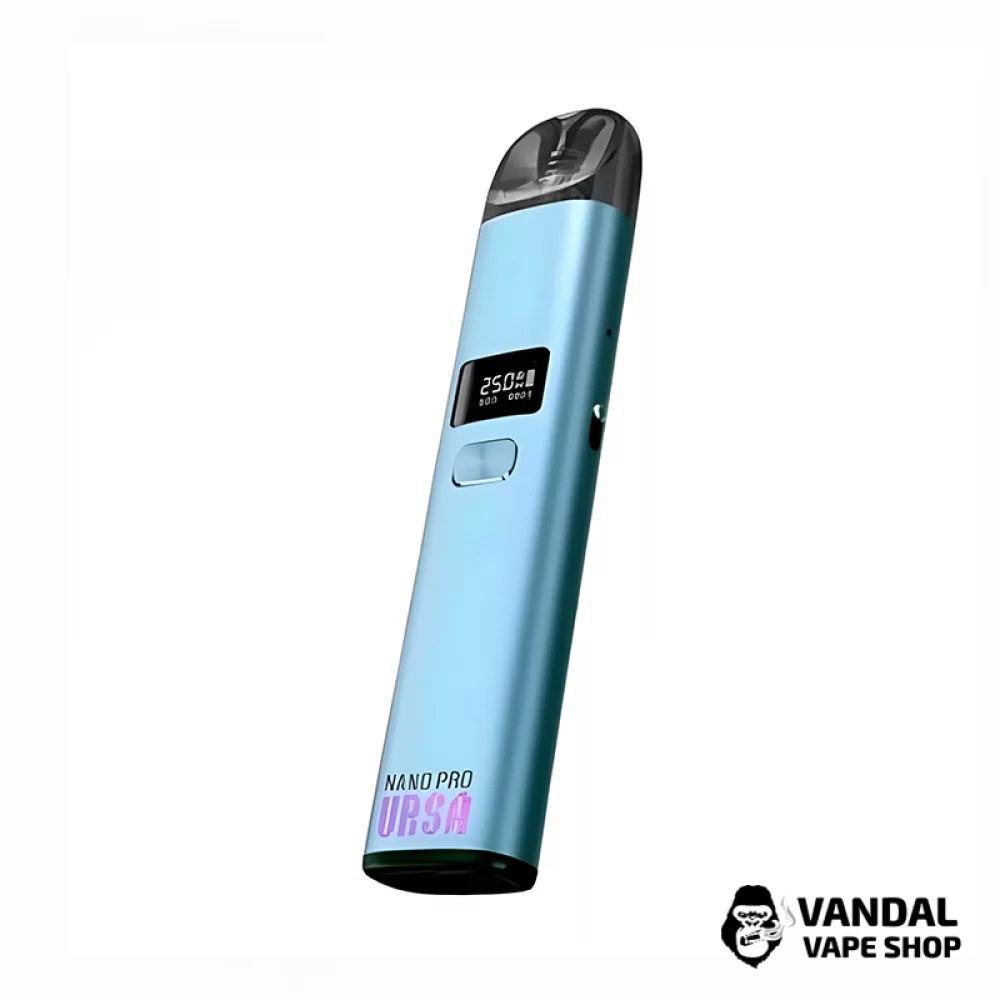 Pod-система Lost Vape Ursa Nano Pro у яскраво-блакитному кольорі Pod-система Lost Vape Ursa Nano Pro у яскраво-блакитному кольорі