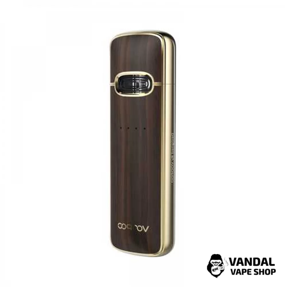 Pod-система VooPoo VMATE E в деревянный дизайн с золотом