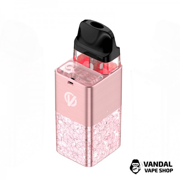 Pod-система Vaporesso Xros Cube (Original) в блискучо рожевому кольорі